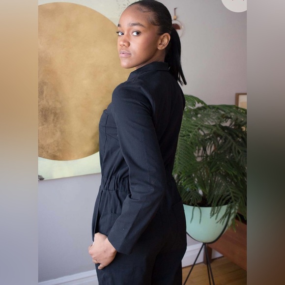 Rain crow black jumpsuit/ boiler suit - Picture 2 of 9